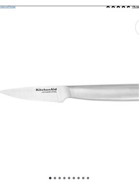 KitchenAid Silver Paring Knife - Stainless Steel Finish